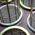 Organosilicon Coated Steel Filter Cage